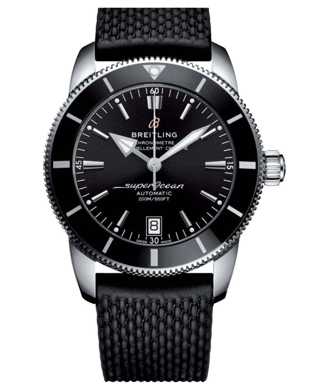 BREITLING Черные стеклянные часы, фото 1