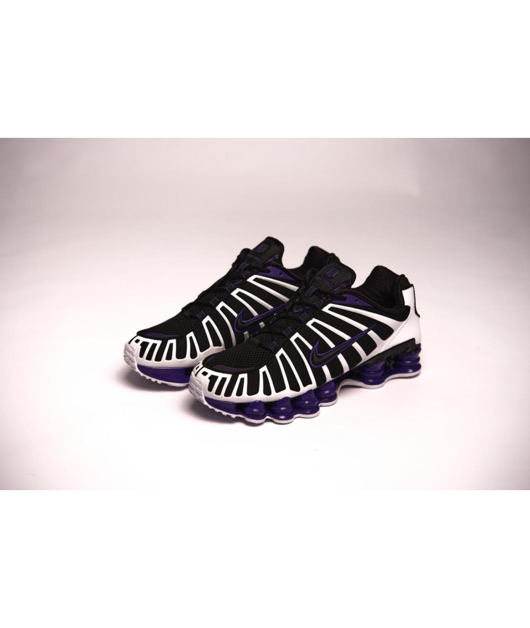 NIKE Фиолетовые текстильные низкие кроссовки / кеды, фото 3