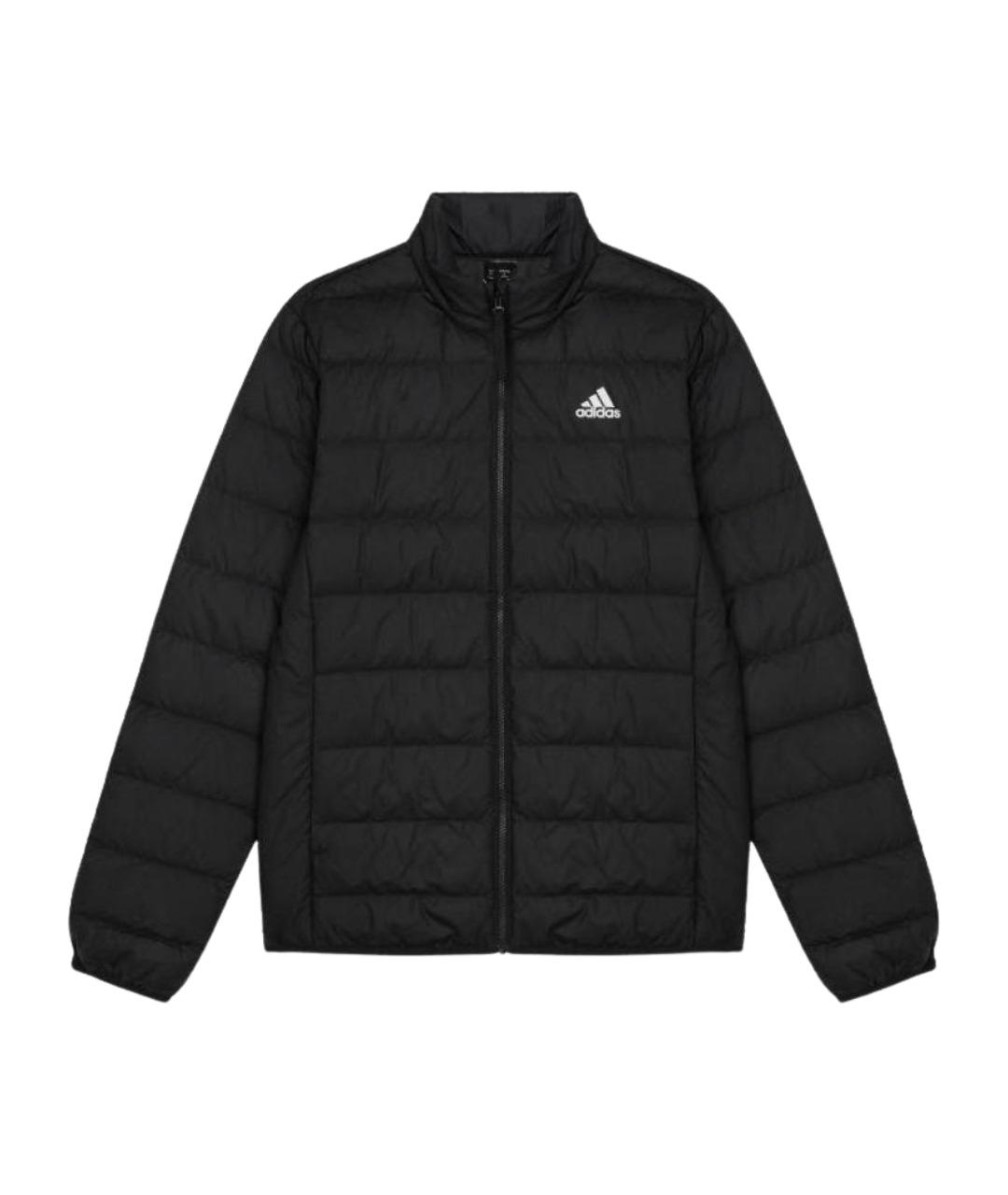 ADIDAS Черный полиэстеровый пуховик, фото 1