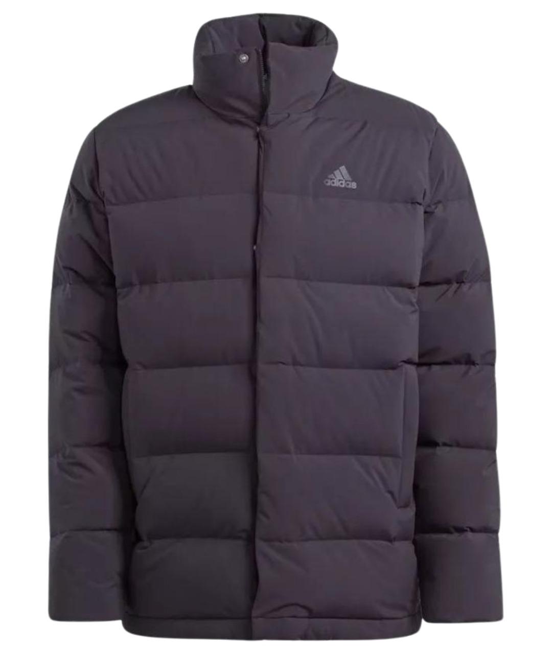ADIDAS Черный полиэстеровый пуховик, фото 1