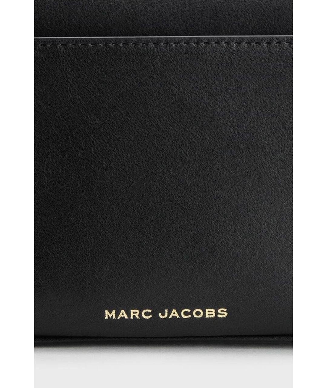 MARC JACOBS Черная кожаная сумка через плечо, фото 6