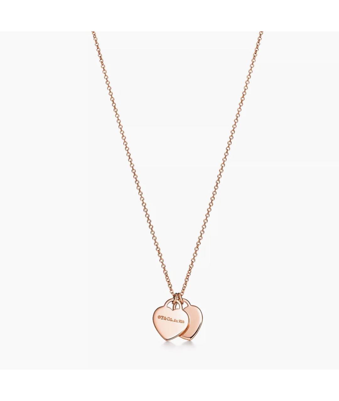 TIFFANY&CO Золотое колье из розового золота, фото 2