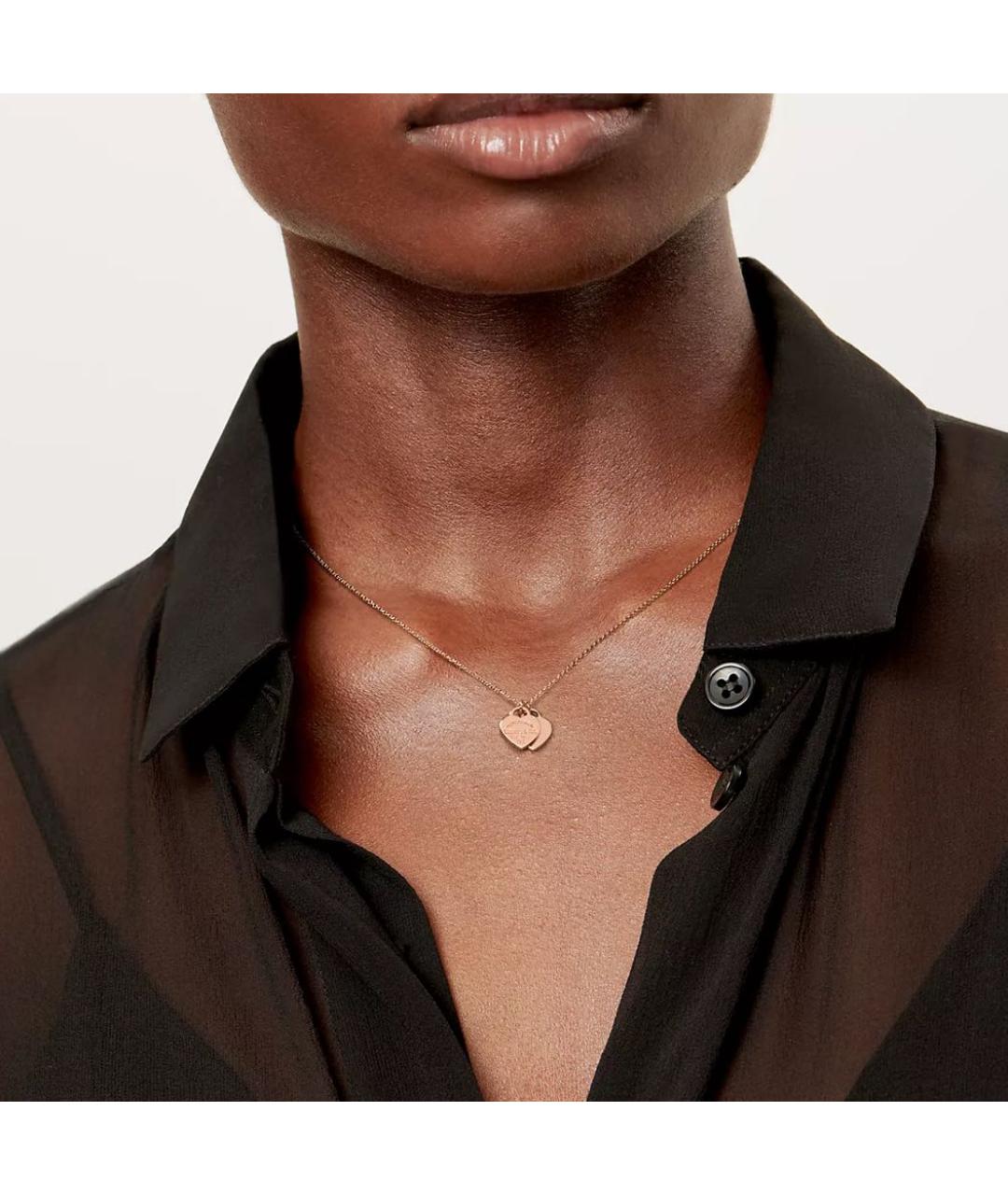 TIFFANY&CO Золотое колье из розового золота, фото 4