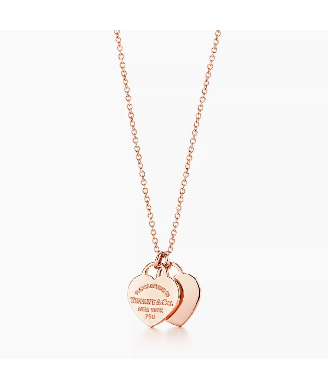 TIFFANY&CO Золотое колье из розового золота, фото 5
