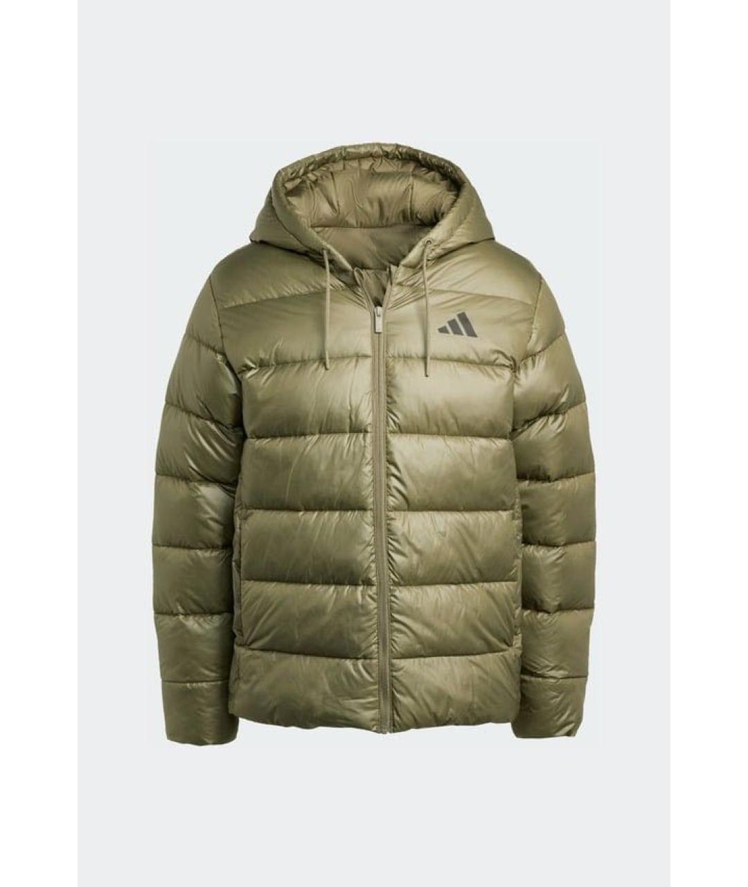 ADIDAS Хаки полиэстеровый пуховик, фото 7