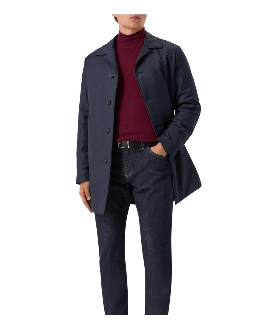 CANALI Бордовая шерстяная водолазка, фото 4