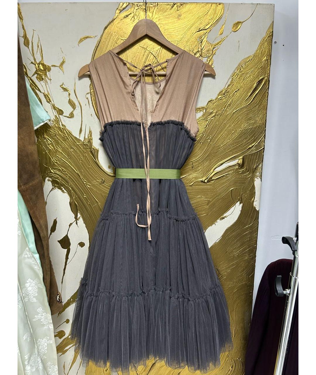 LANVIN Мульти вечернее платье, фото 2