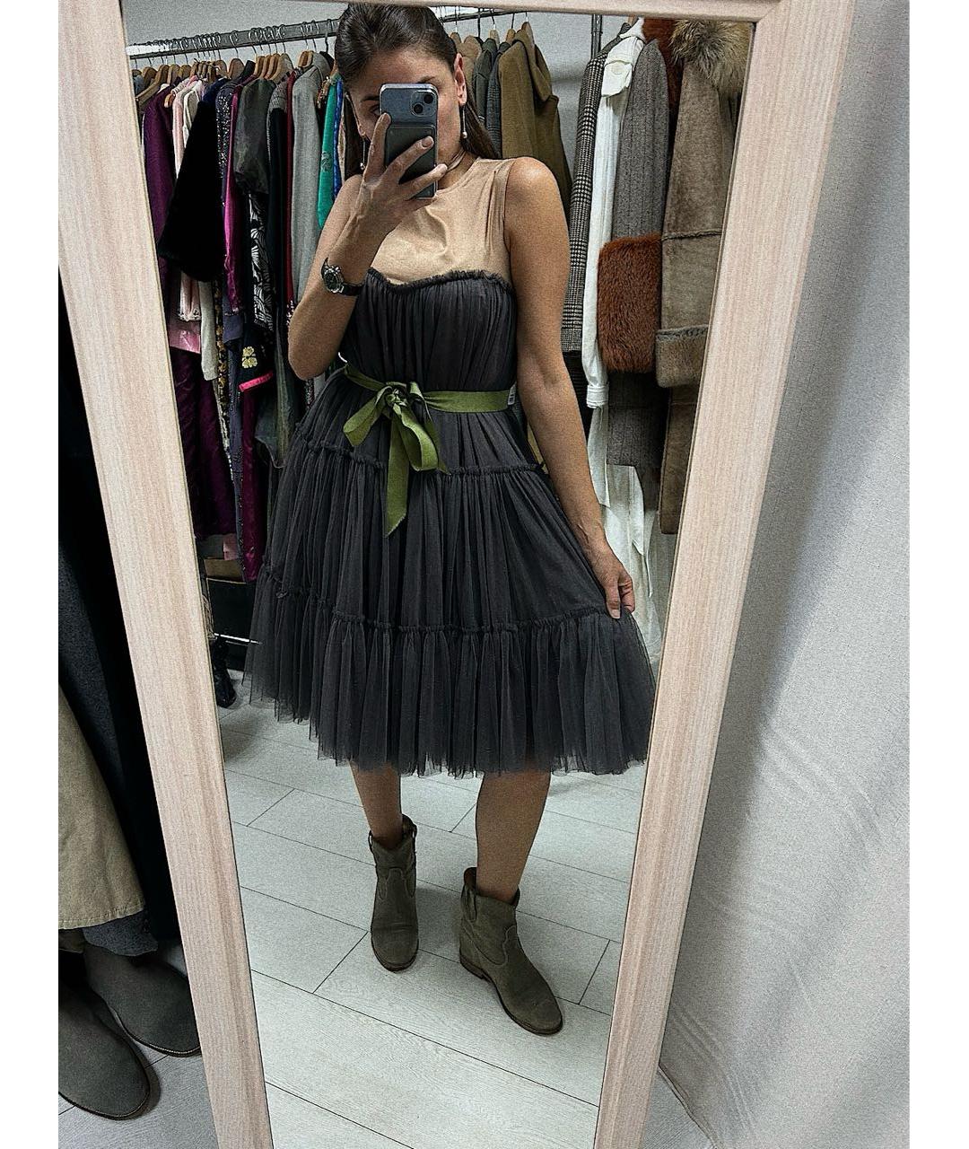 LANVIN Мульти вечернее платье, фото 7
