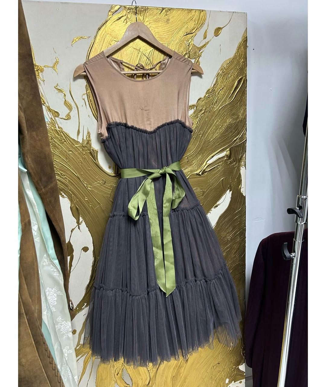 LANVIN Мульти вечернее платье, фото 6