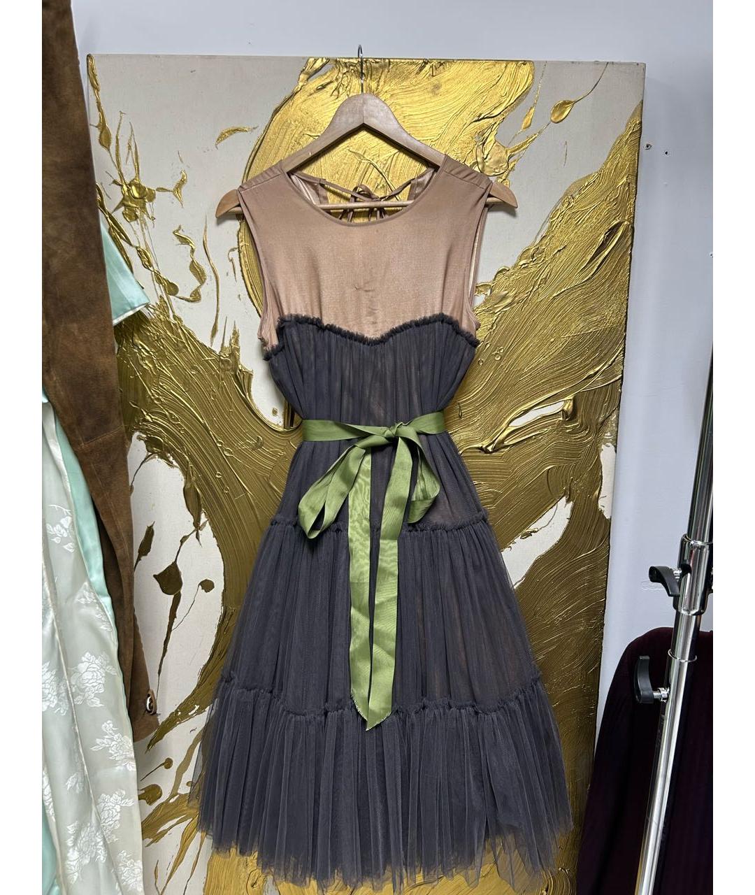 LANVIN Мульти вечернее платье, фото 9