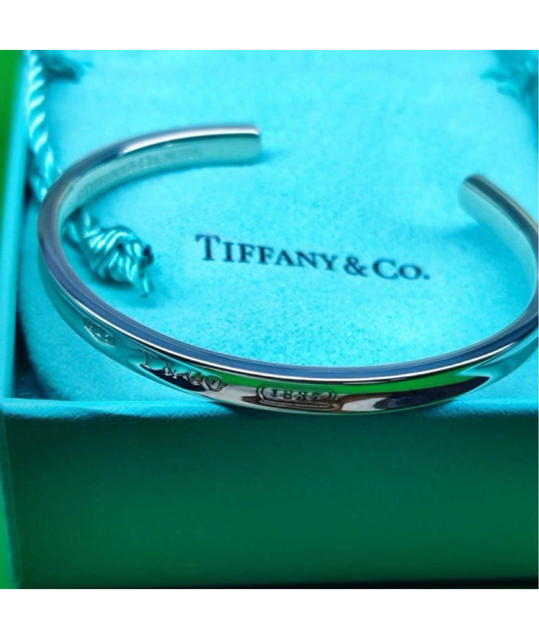TIFFANY&CO Серебрянный серебряный браслет, фото 5
