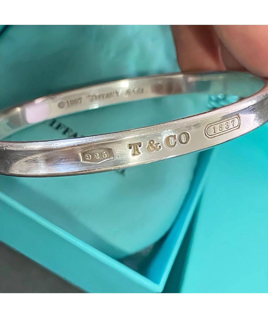 TIFFANY&CO Серебрянный серебряный браслет, фото 7
