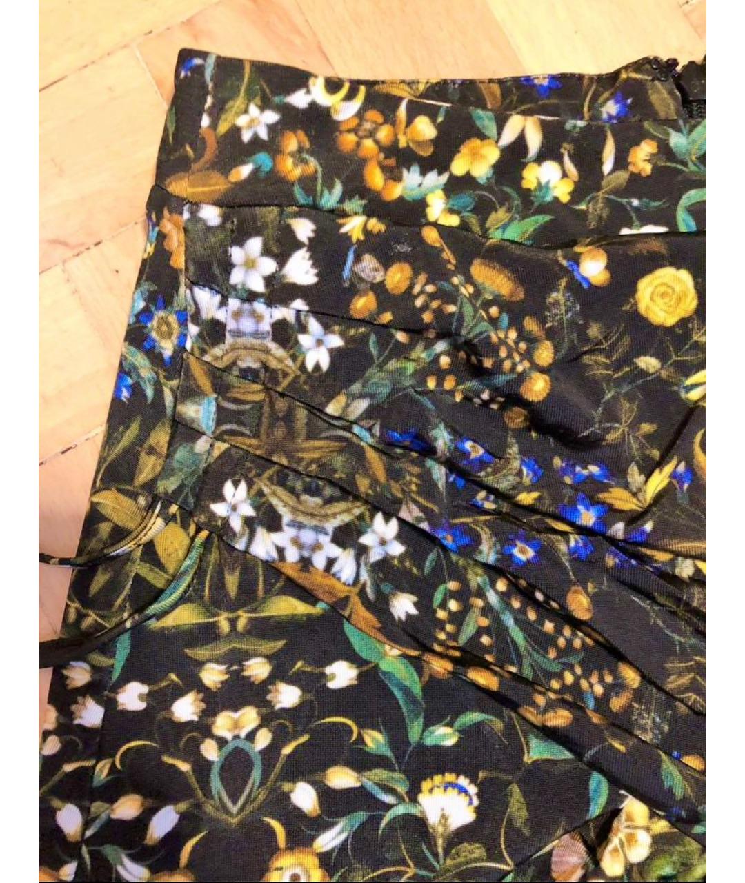 ROBERTO CAVALLI Мульти вискозная юбка макси, фото 5