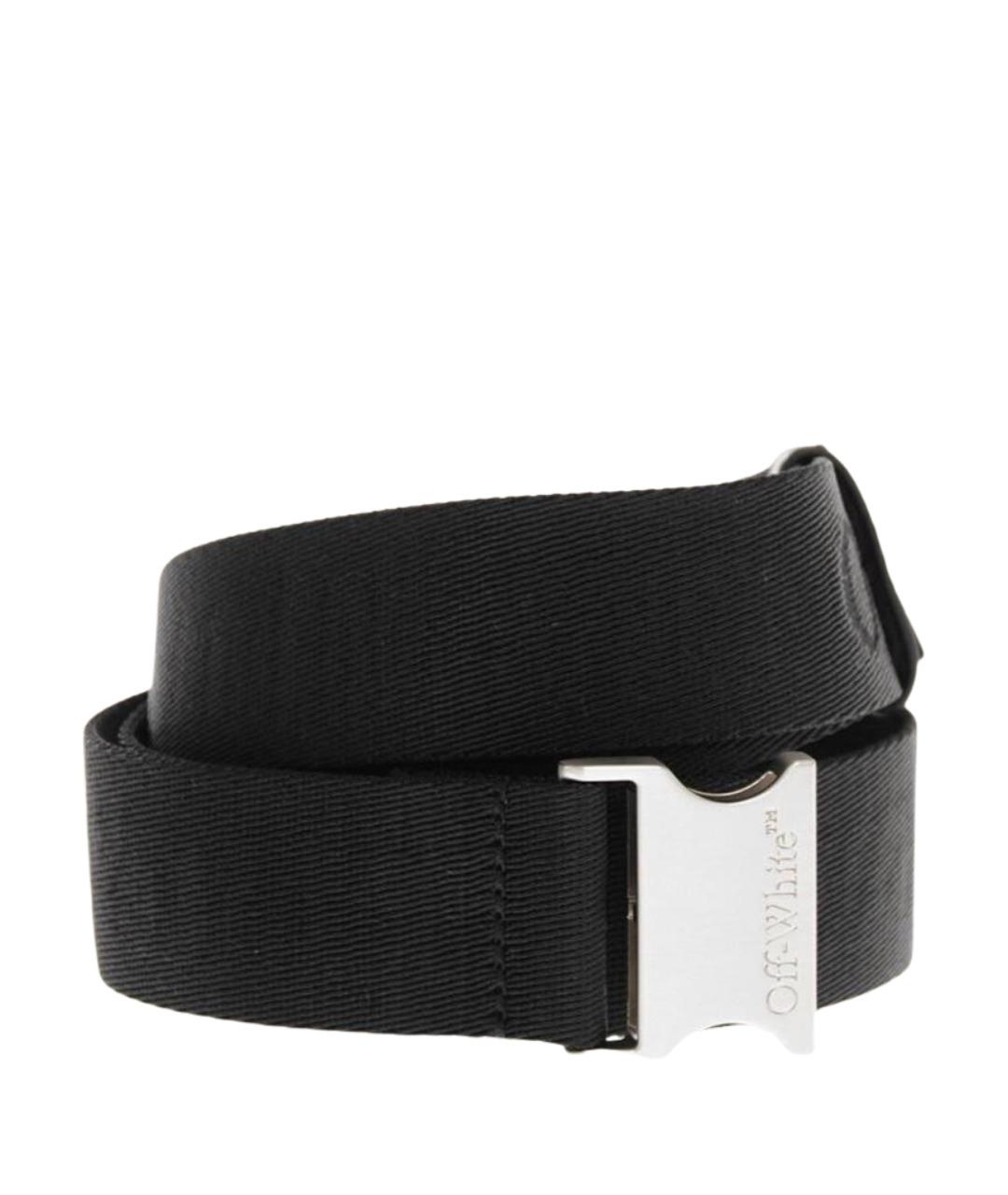 OFF-WHITE Черный ремень, фото 1