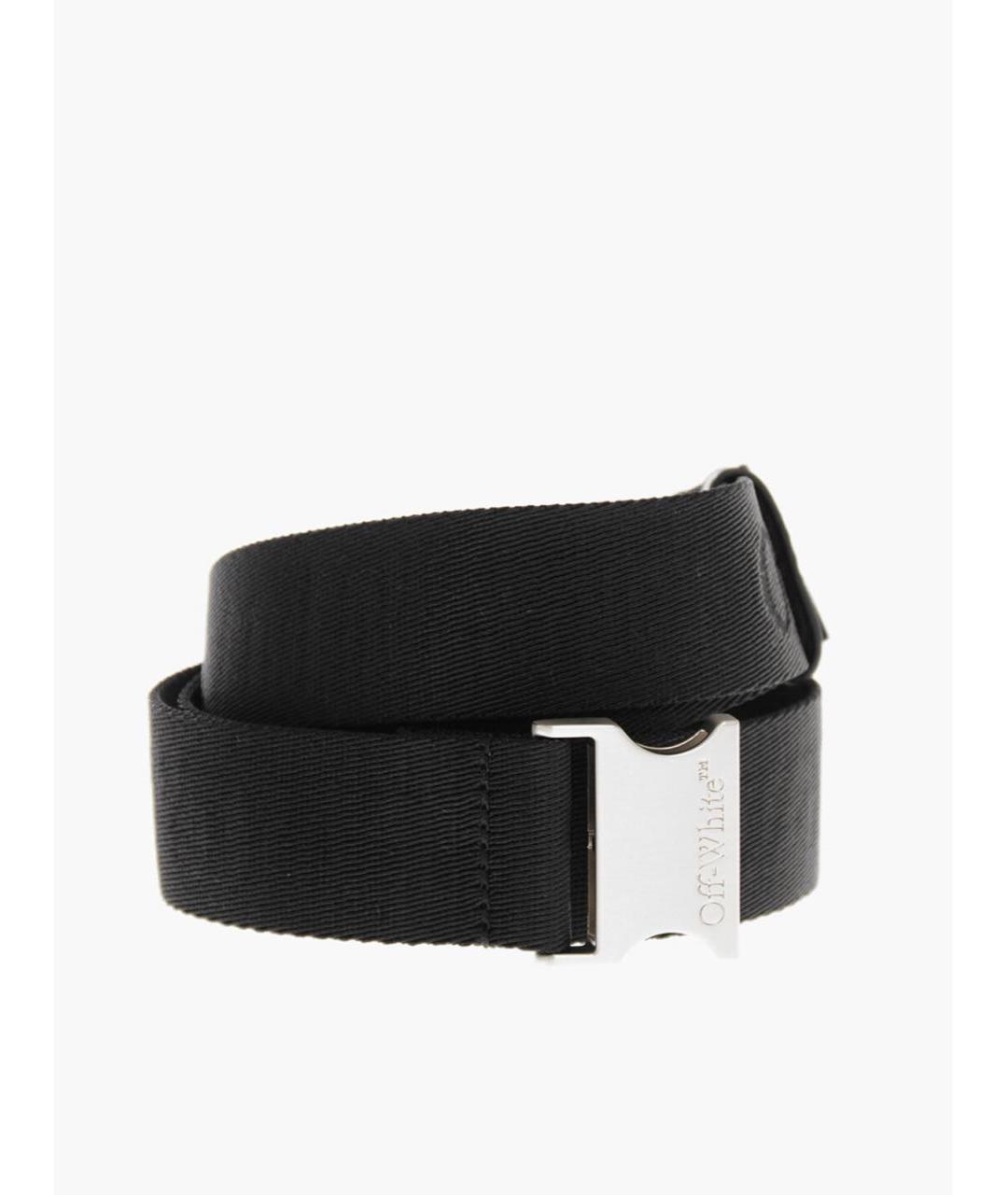 OFF-WHITE Черный ремень, фото 4