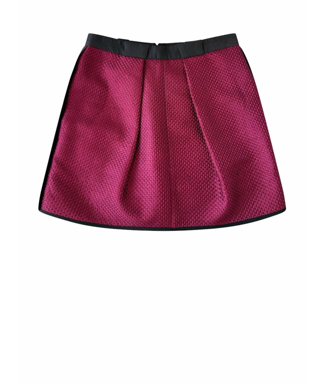 BALENCIAGA Красная юбка миди, фото 1