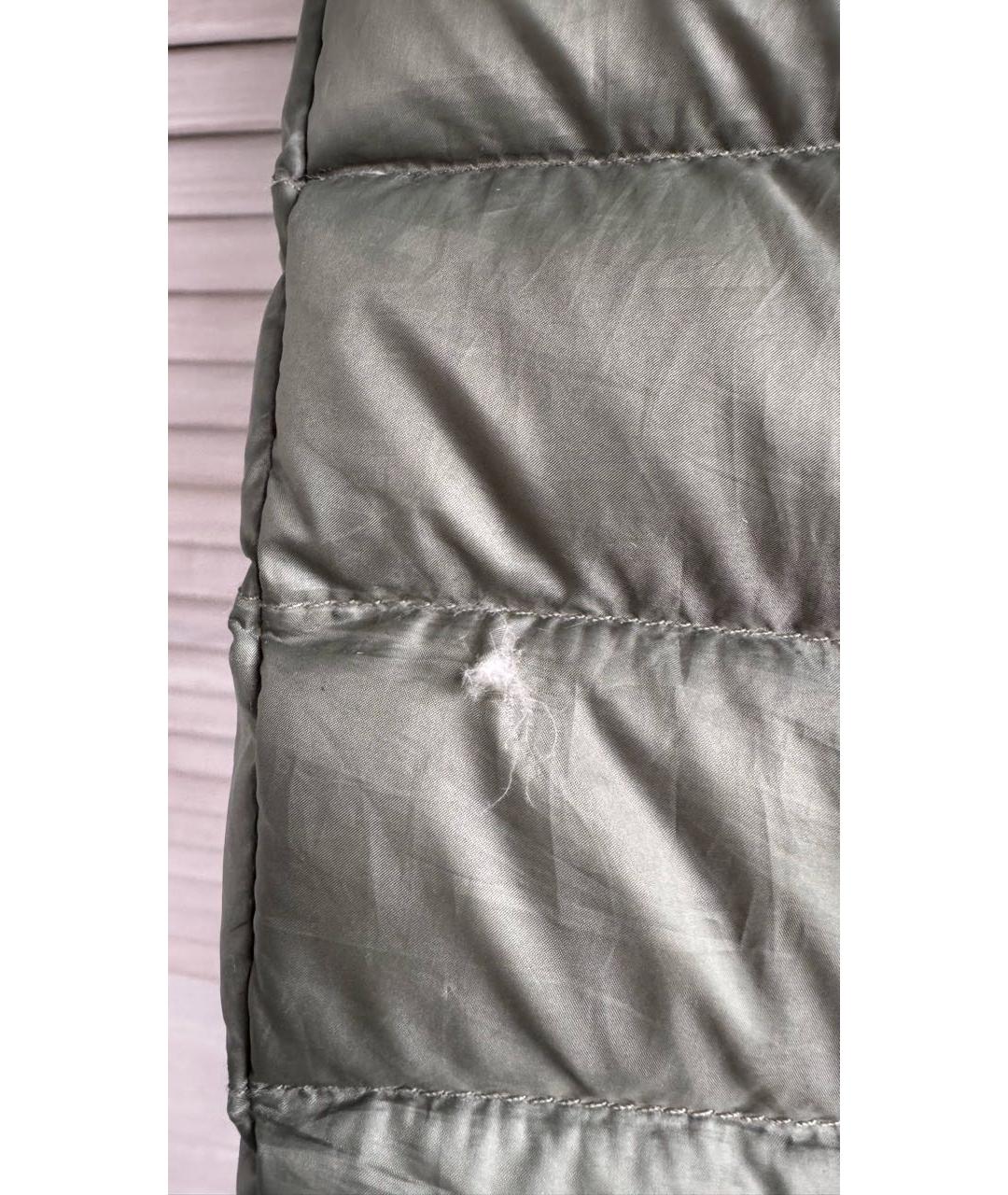 MAX MARA Зеленый пуховик, фото 7