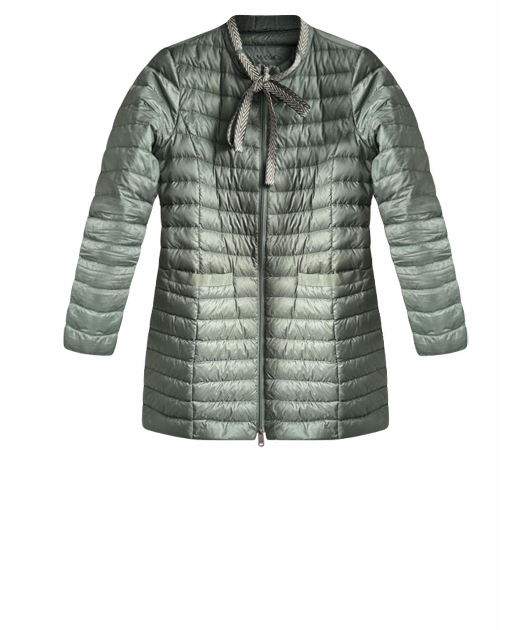 MAX MARA Зеленый пуховик, фото 1