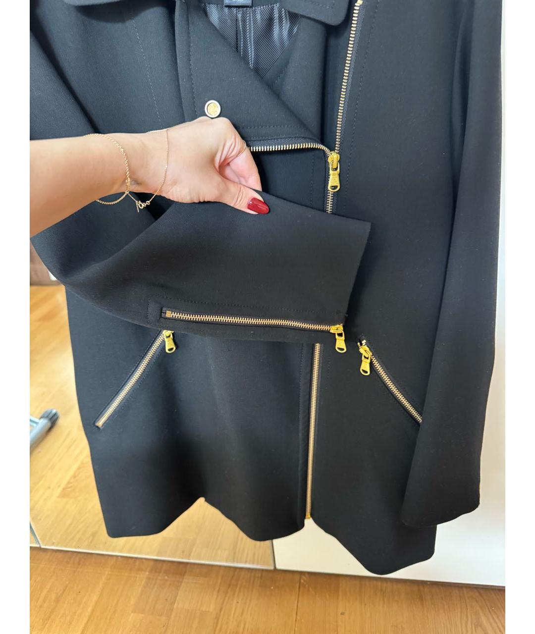 MARC BY MARC JACOBS Черная полиэстеровая куртка, фото 7