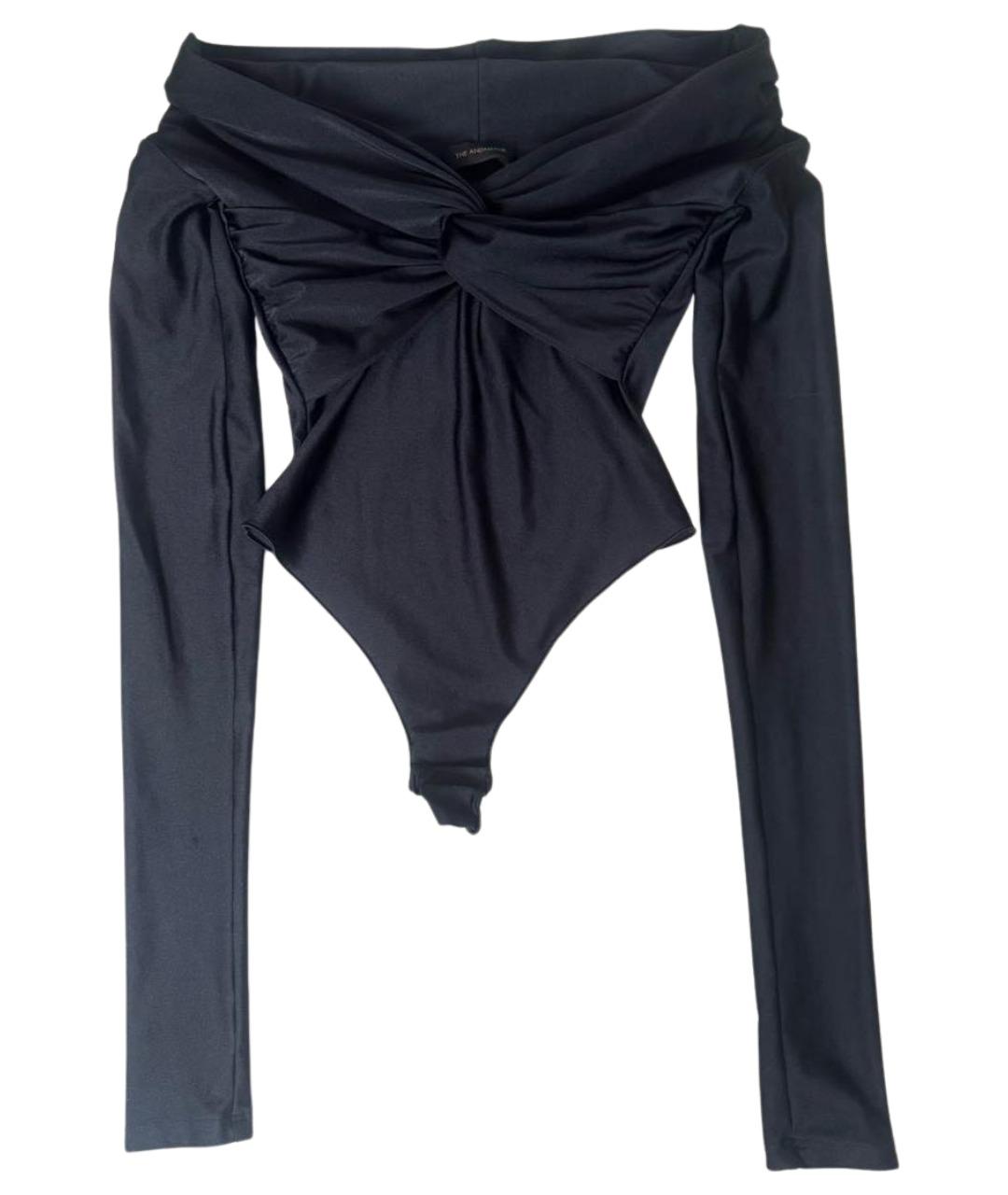 THE ANDAMANE Черное полиамидовое боди, фото 1