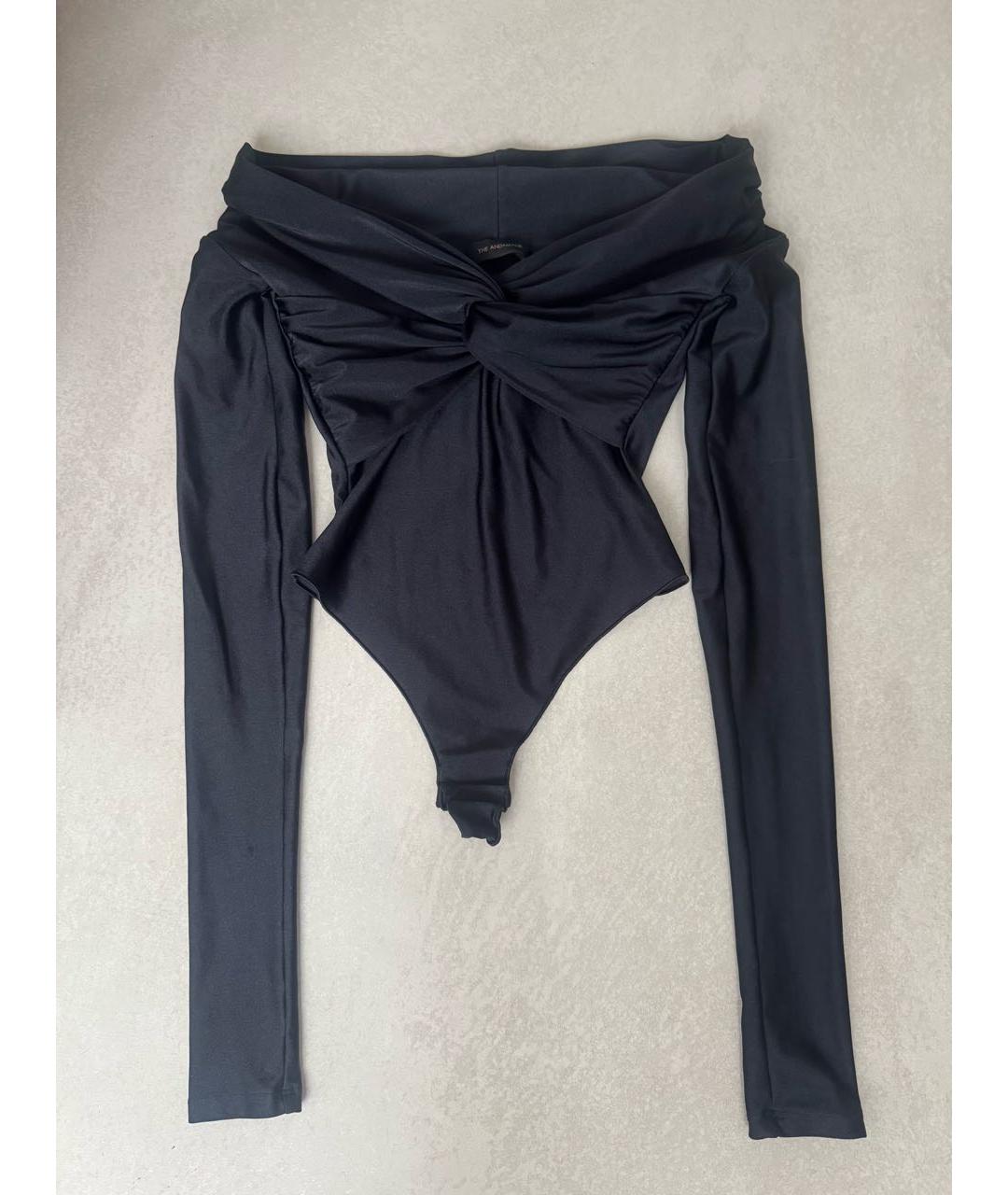 THE ANDAMANE Черное полиамидовое боди, фото 5