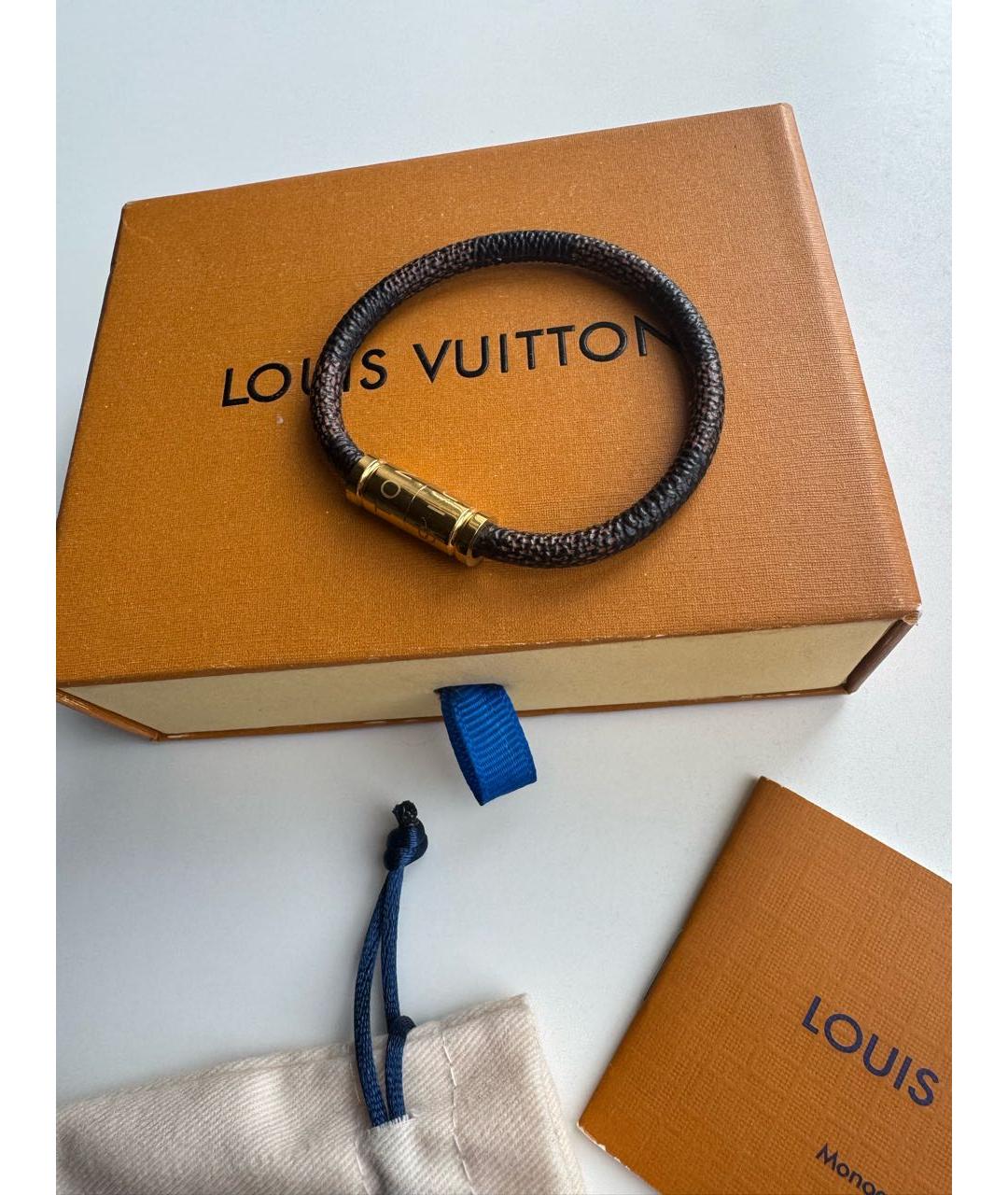 LOUIS VUITTON Мульти кожаный браслет, фото 3