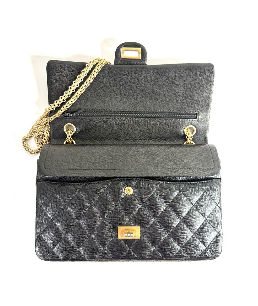 CHANEL Черная кожаная сумка через плечо, фото 4