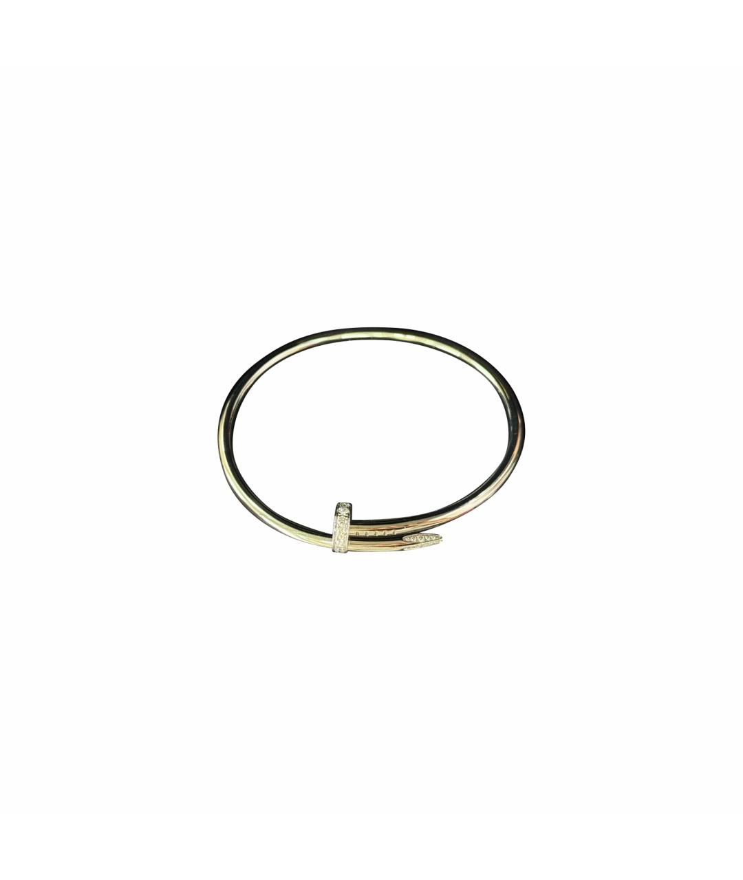 CARTIER Серебрянный браслет из белого золота, фото 1