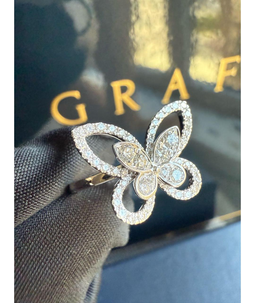 GRAFF Серебряное кольцо из белого золота, фото 2