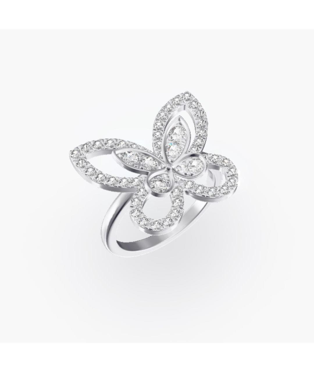 GRAFF Серебряное кольцо из белого золота, фото 5