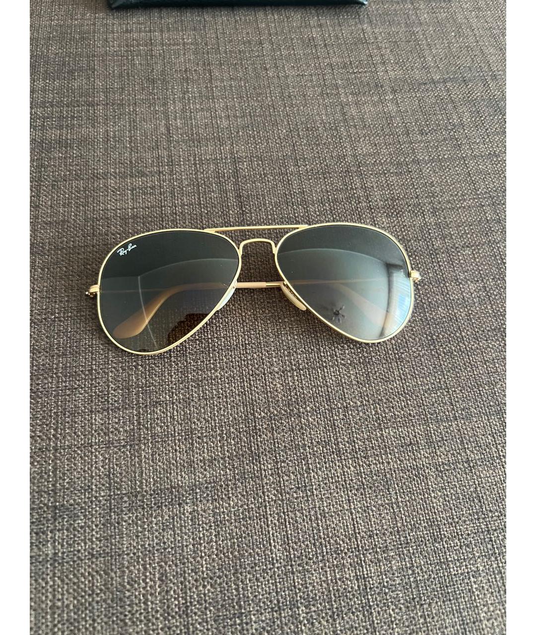 RAY BAN Коричневые солнцезащитные очки, фото 5