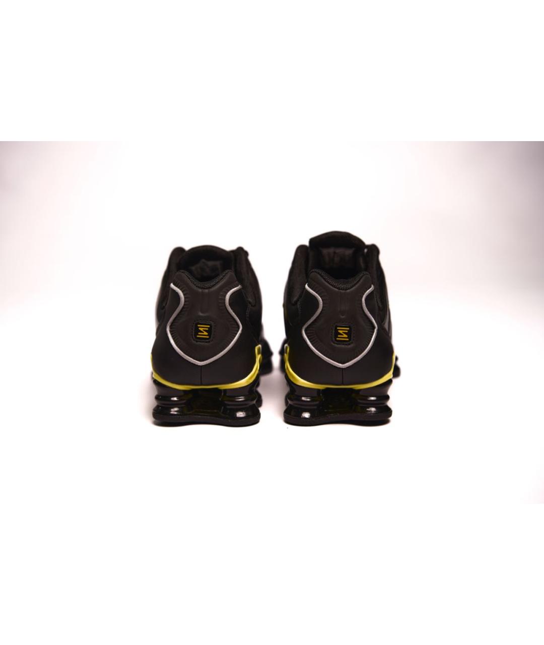 NIKE Черные текстильные высокие кроссовки / кеды, фото 4