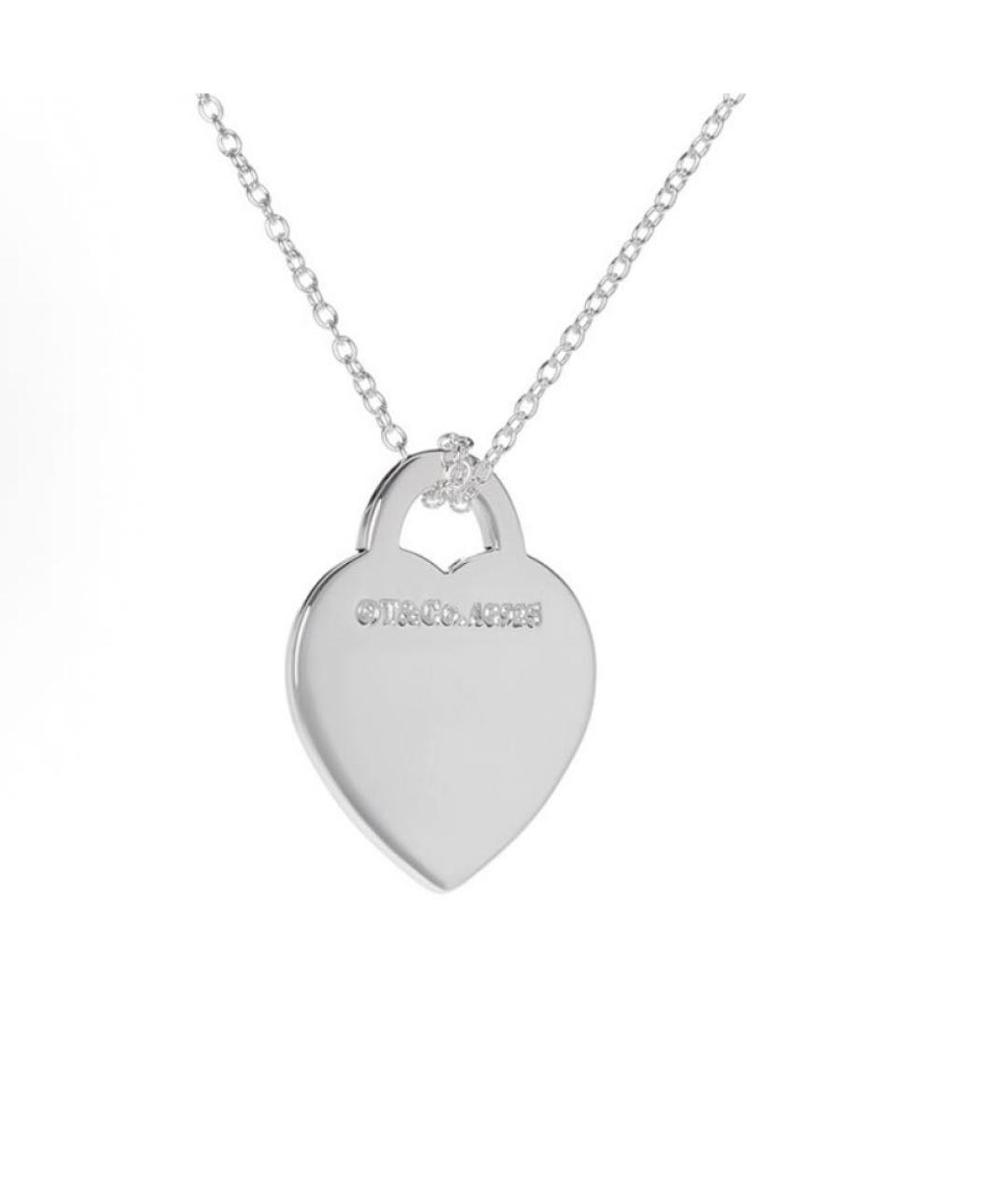 TIFFANY&CO Серебряная серебряная подвеска, фото 3