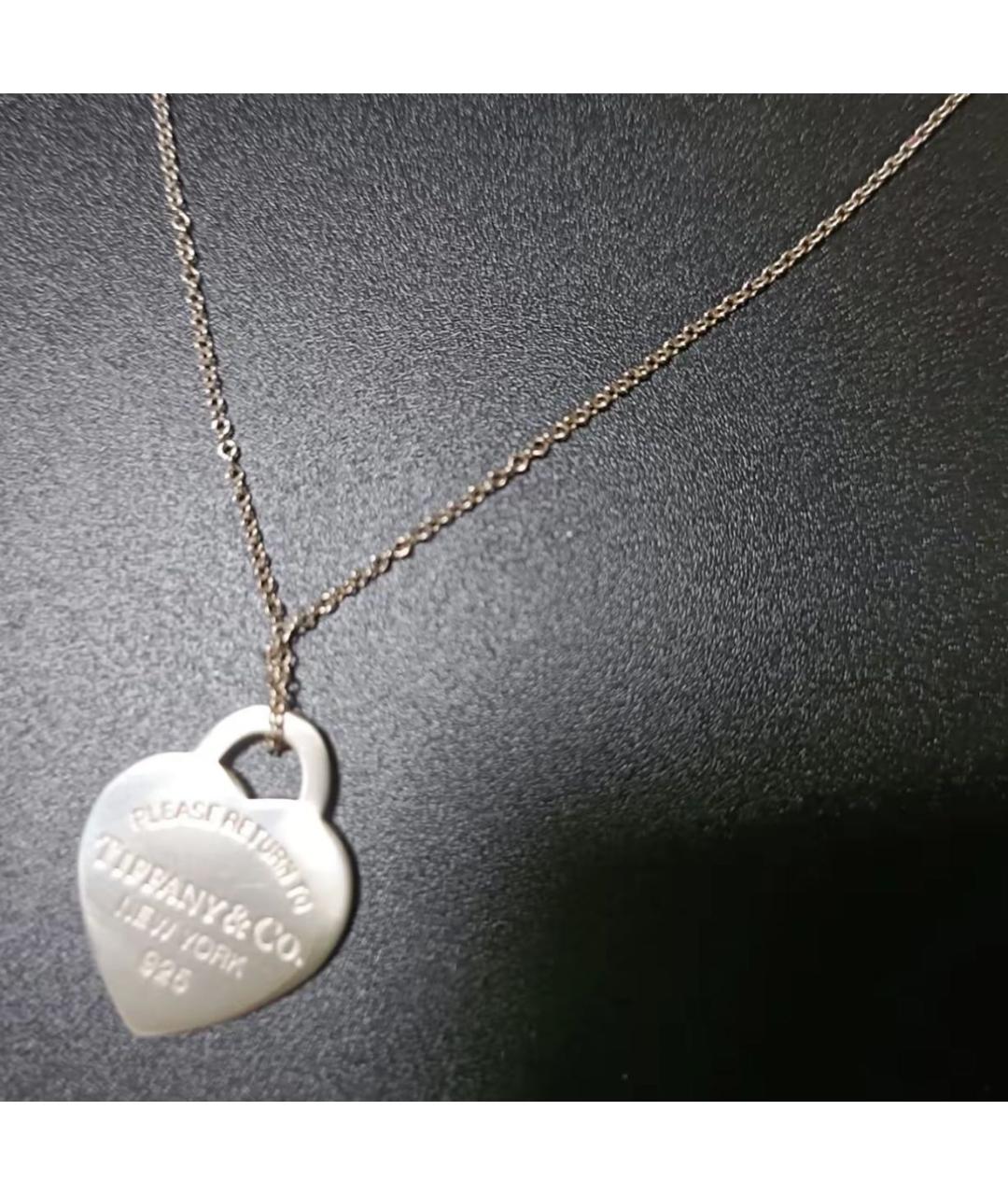 TIFFANY&CO Серебряная серебряная подвеска, фото 5