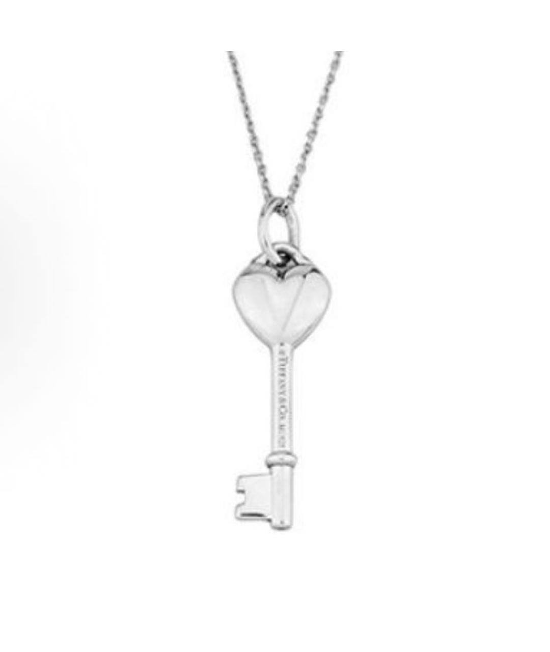 TIFFANY&CO Бирюзовое серебряное колье, фото 2