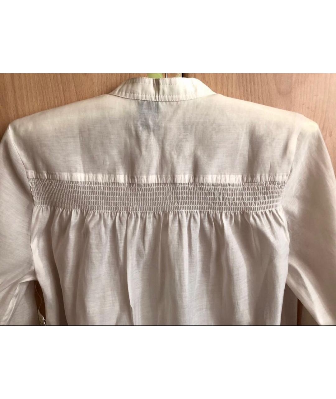JUICY COUTURE Белая хлопковая рубашка, фото 4