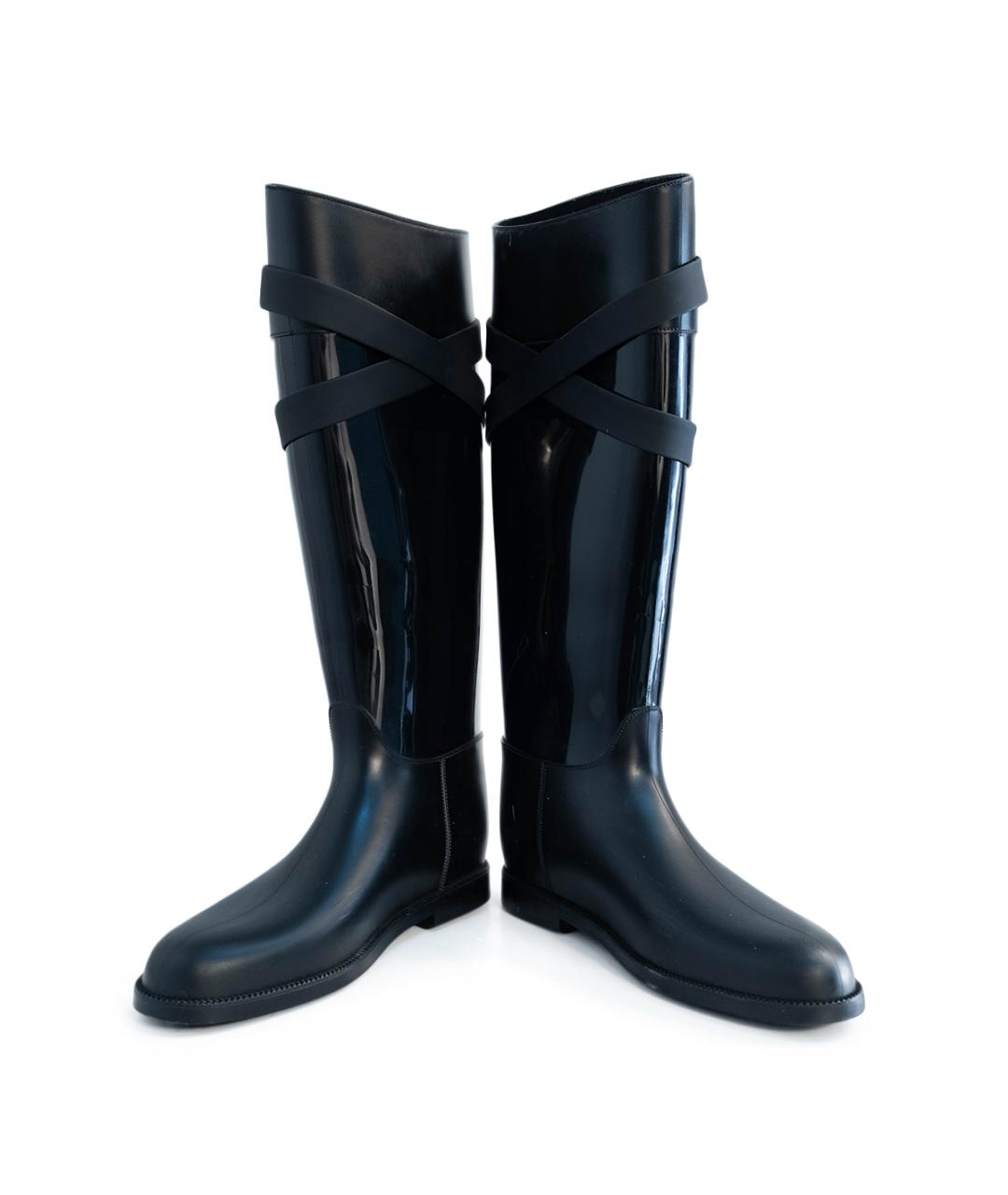 GIVENCHY Черные резиновые сапоги, фото 4
