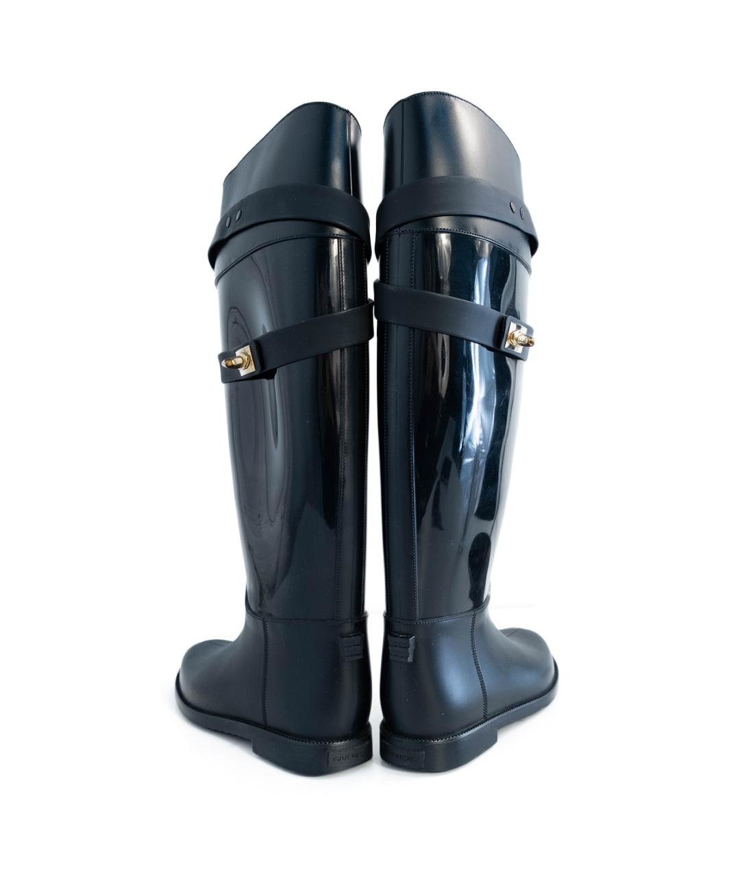 GIVENCHY Черные резиновые сапоги, фото 5