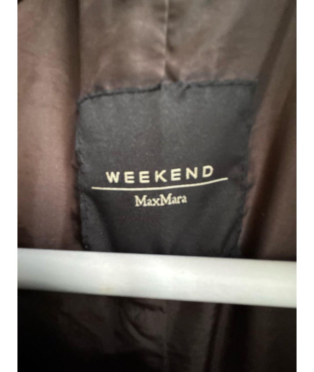 WEEKEND MAX MARA Коричневое пальто, фото 3