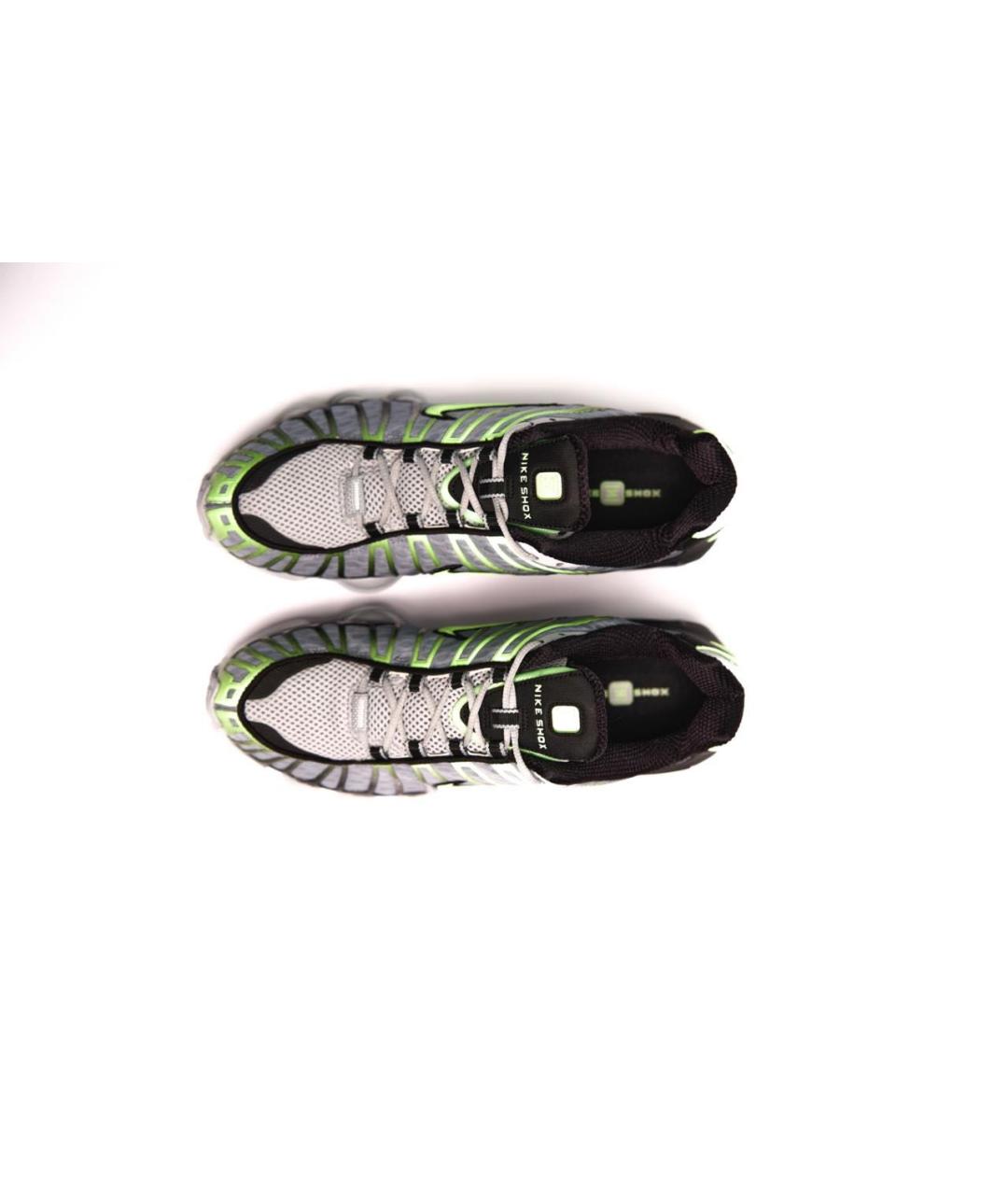 NIKE Серые текстильные низкие кроссовки / кеды, фото 3