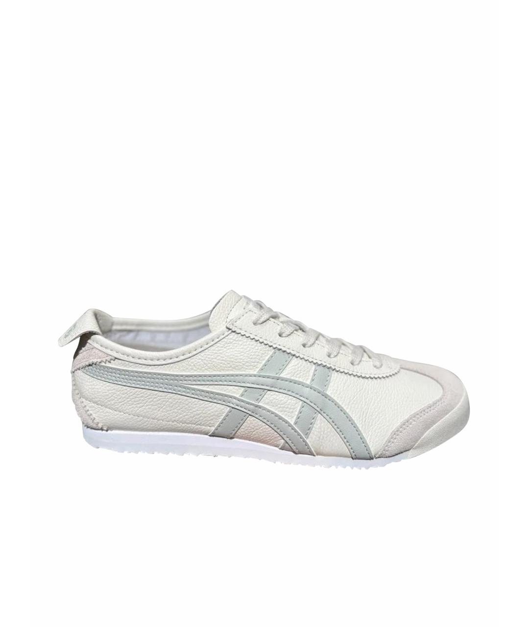 ONITSUKA TIGER Белые кожаные кеды, фото 1