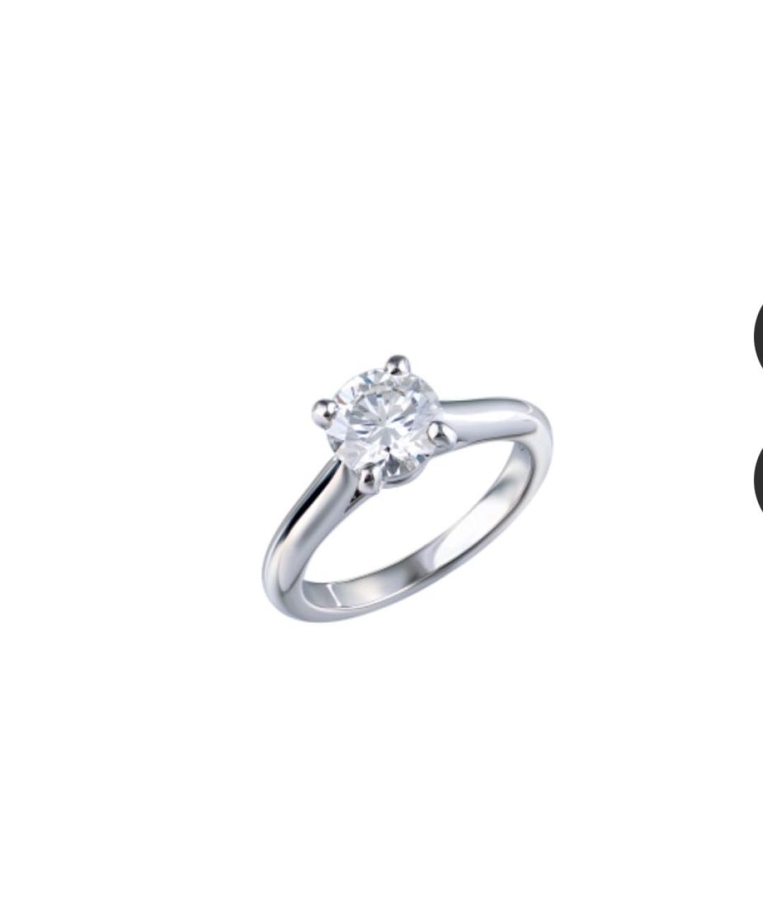 CARTIER Серебряное платиновое кольцо, фото 3
