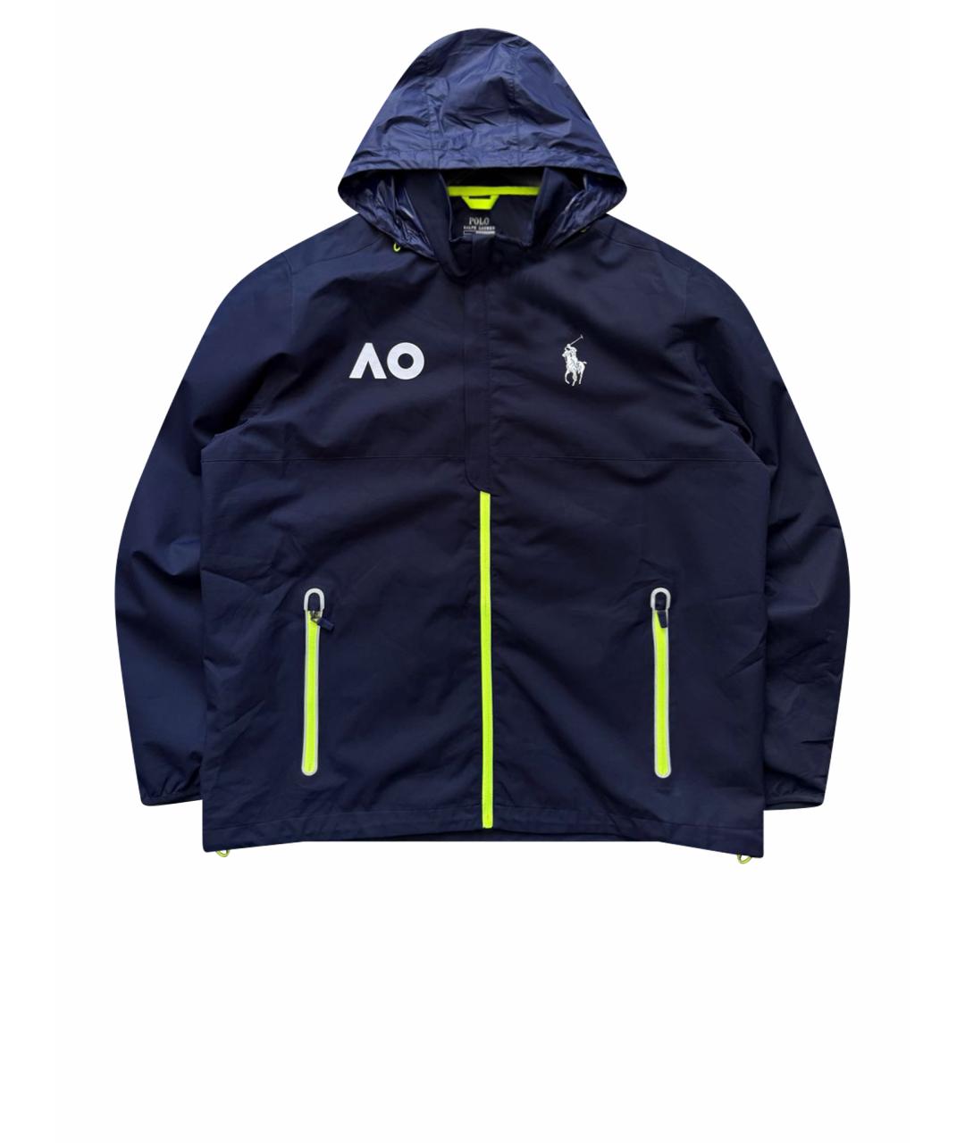 POLO RALPH LAUREN Темно-синяя полиэстеровая куртка, фото 1