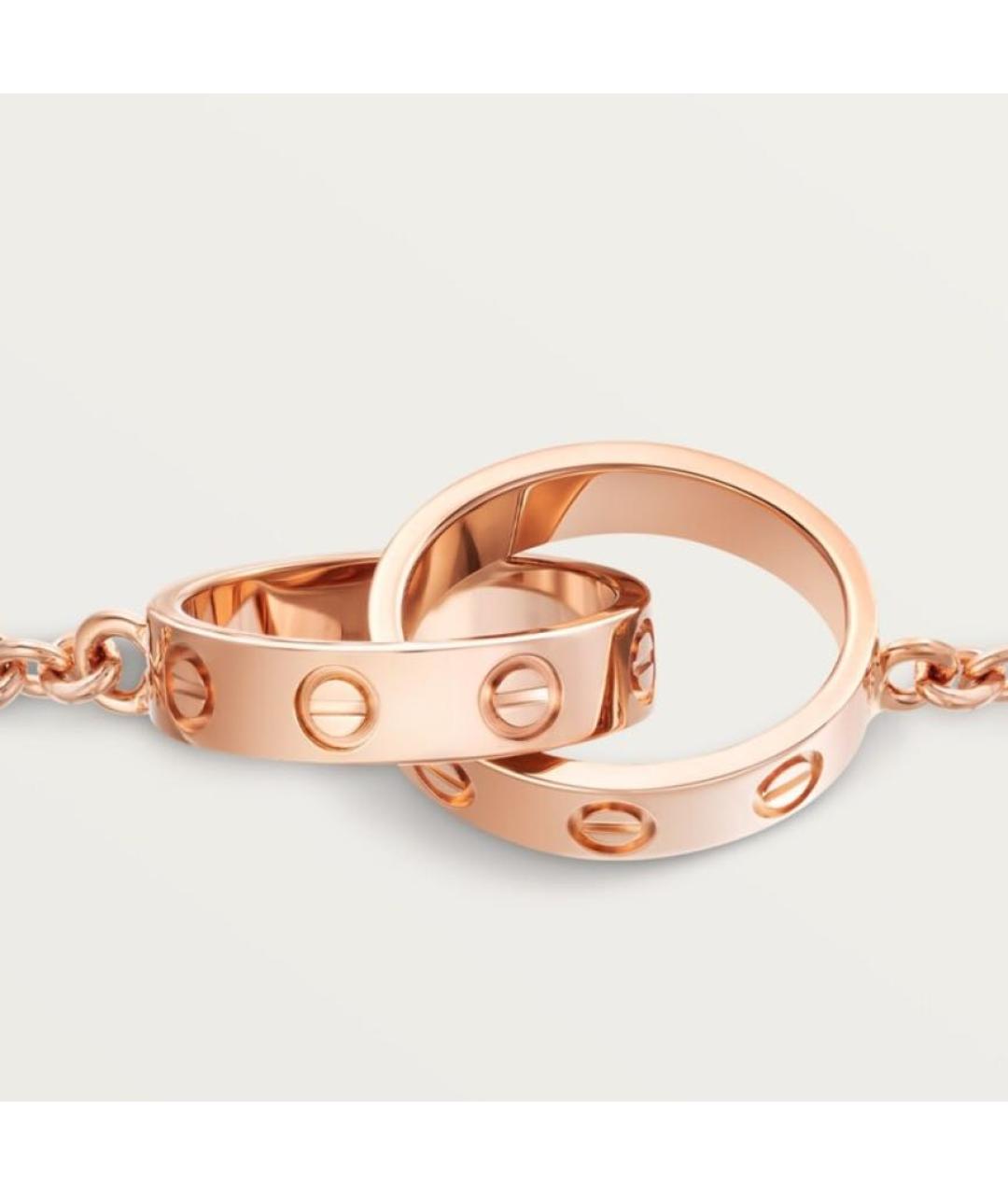 CARTIER Золотой браслет из розового золота, фото 4