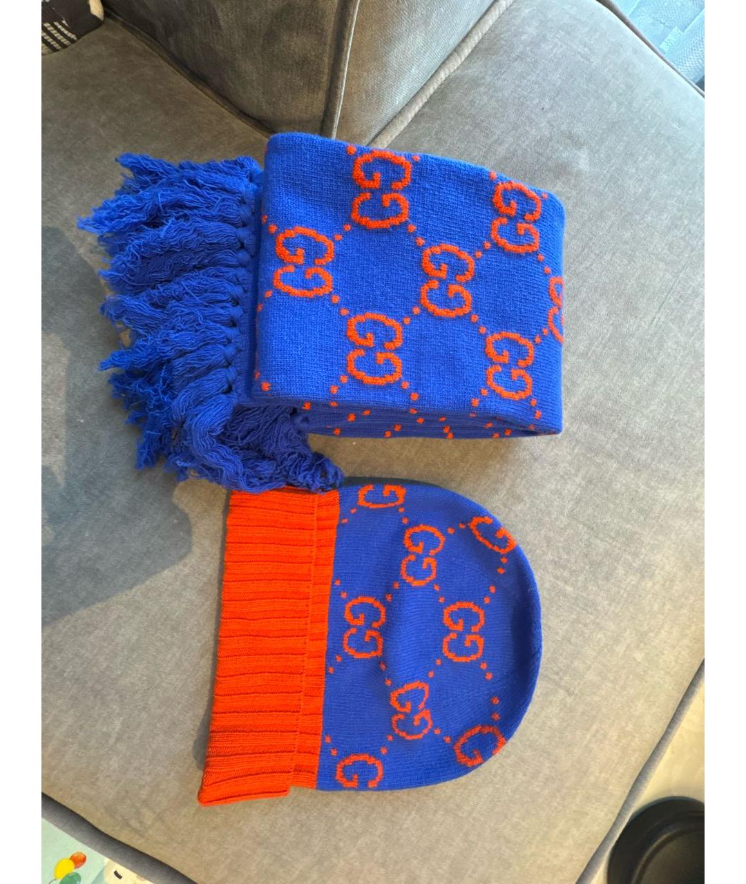 GUCCI Мульти шерстяная шапка, фото 6