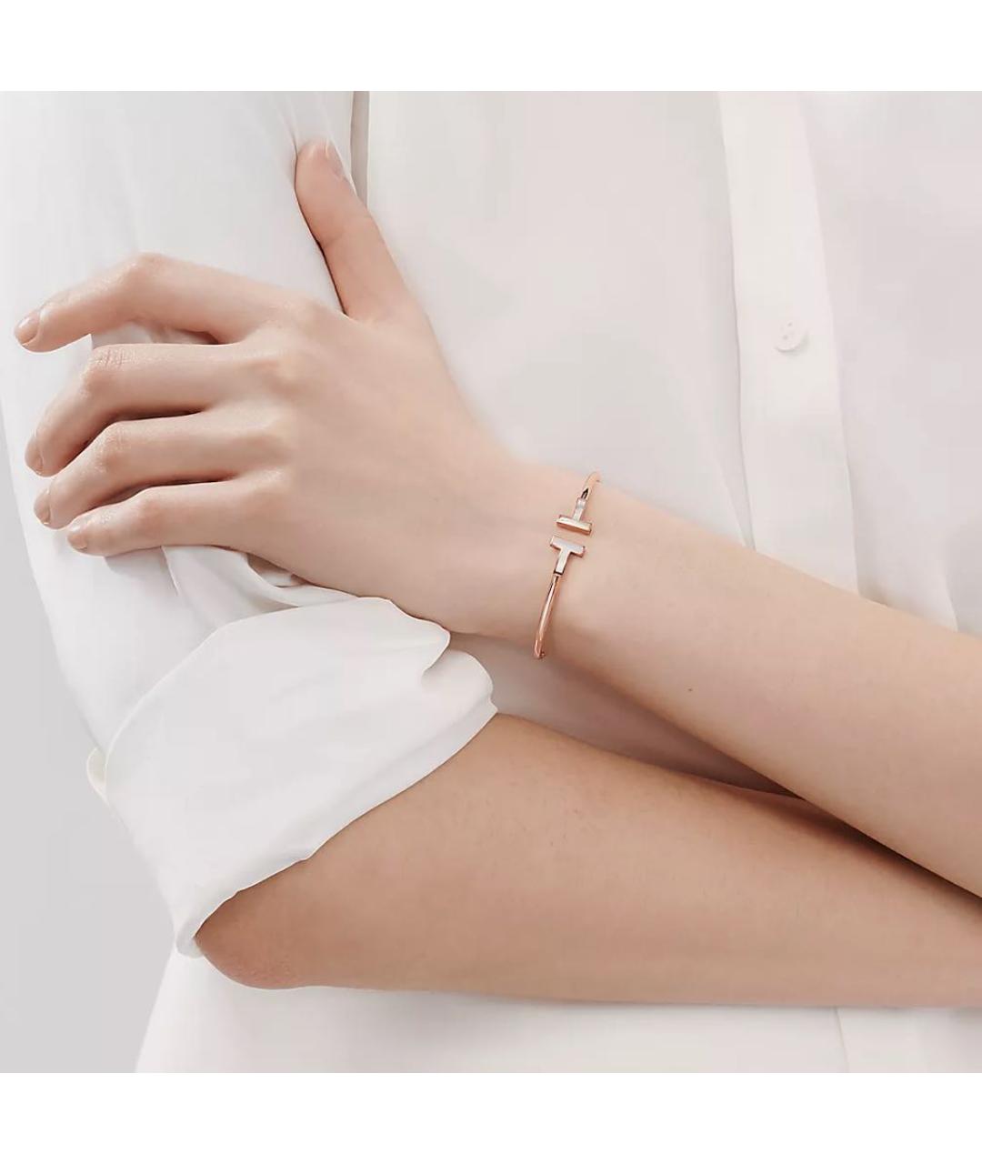 TIFFANY&CO Золотой браслет из розового золота, фото 2