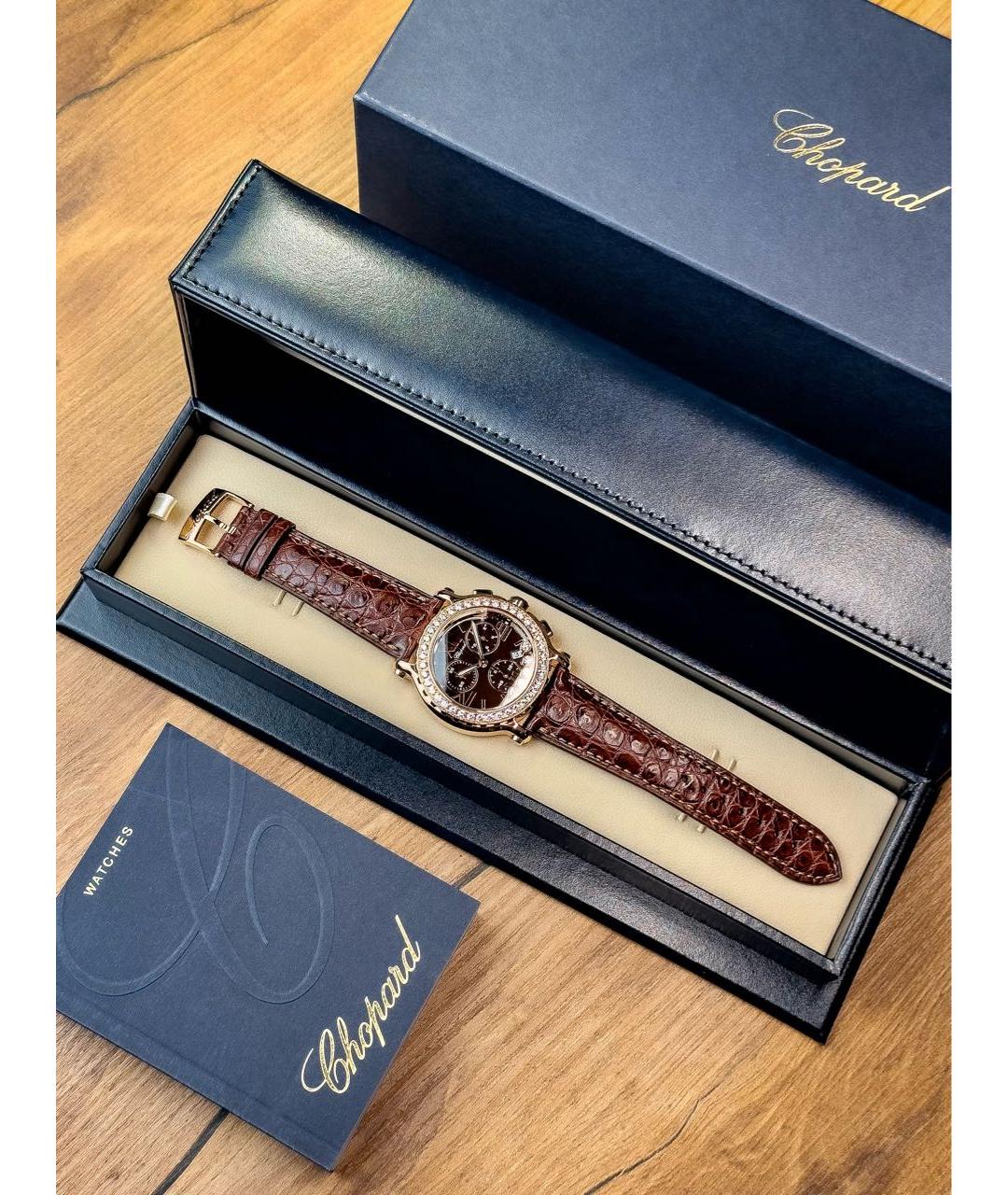CHOPARD Золотые часы из розового золота, фото 9