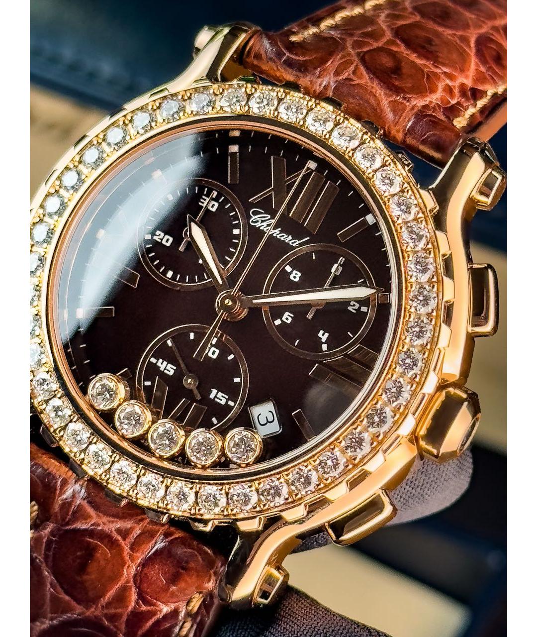 CHOPARD Золотые часы из розового золота, фото 2