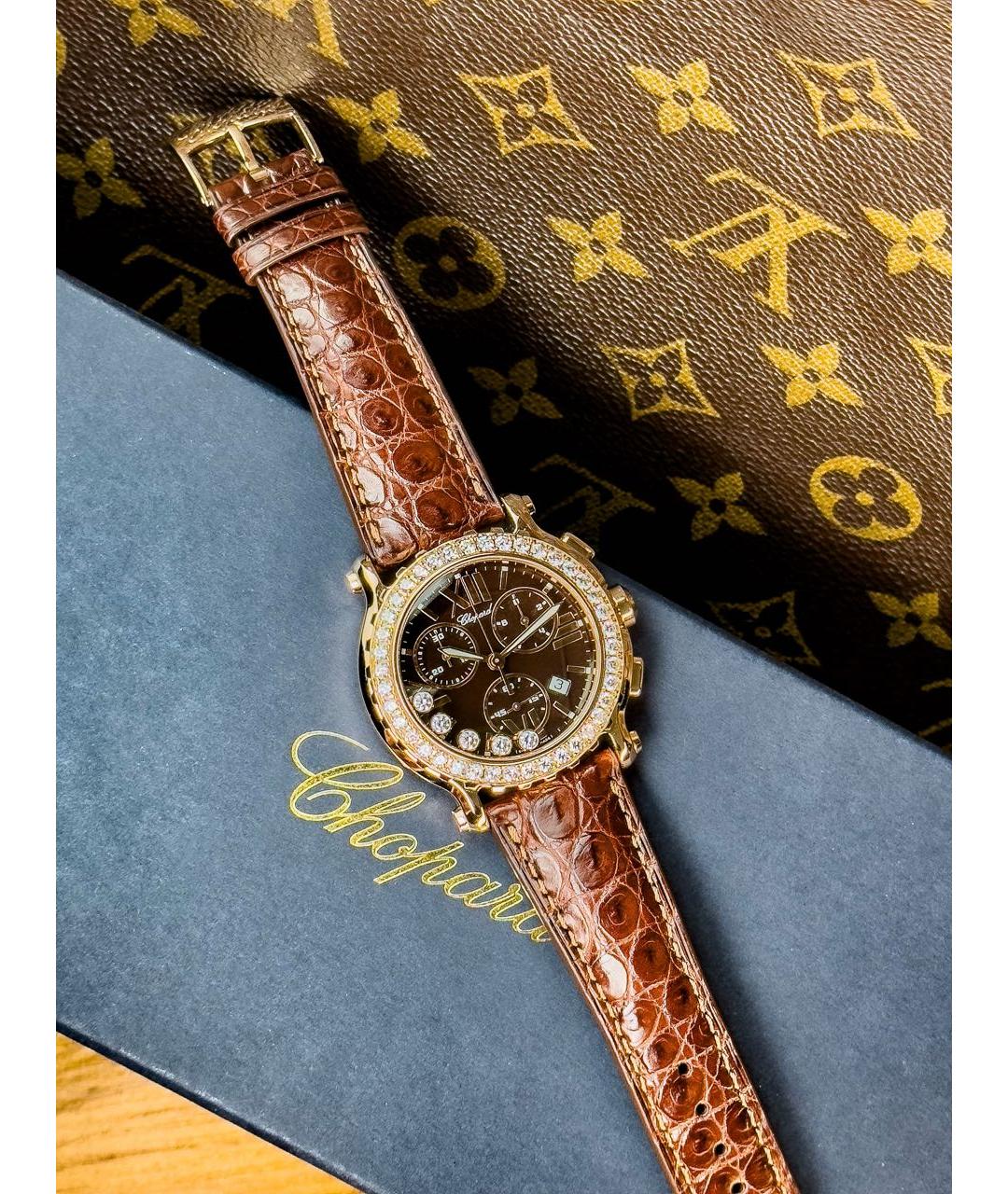 CHOPARD Золотые часы из розового золота, фото 8