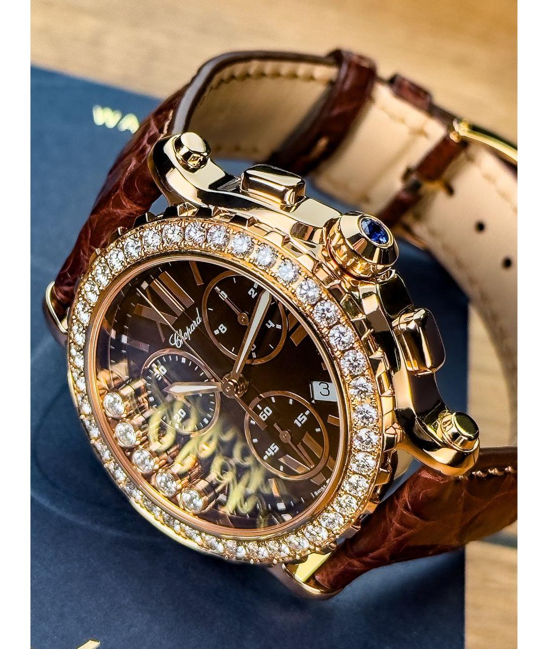 CHOPARD Золотые часы из розового золота, фото 6